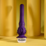 Playboy Pleasure Wiggle It Purple Wiggling Vibrator