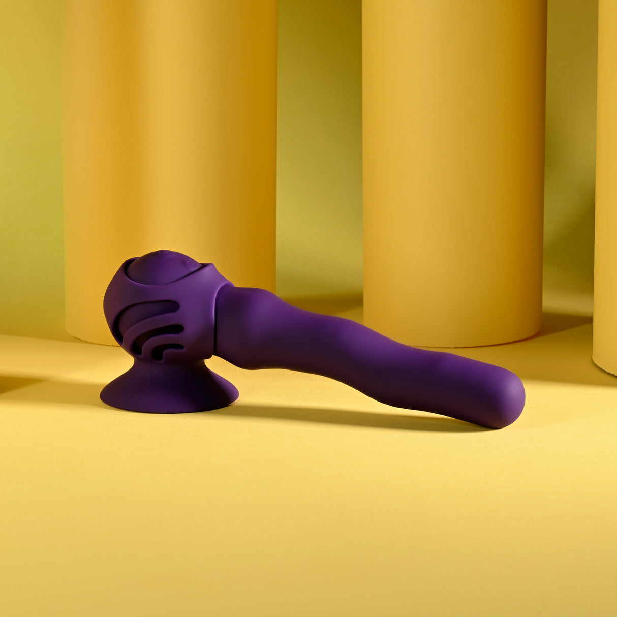 Playboy Pleasure Wiggle It Purple Wiggling Vibrator