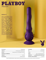 Playboy Pleasure Wiggle It Purple Wiggling Vibrator