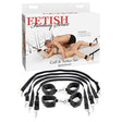 Fetish Fantasy Series Cuff & Tether Set - Black Restraints - Naughty by Nature Adult Store