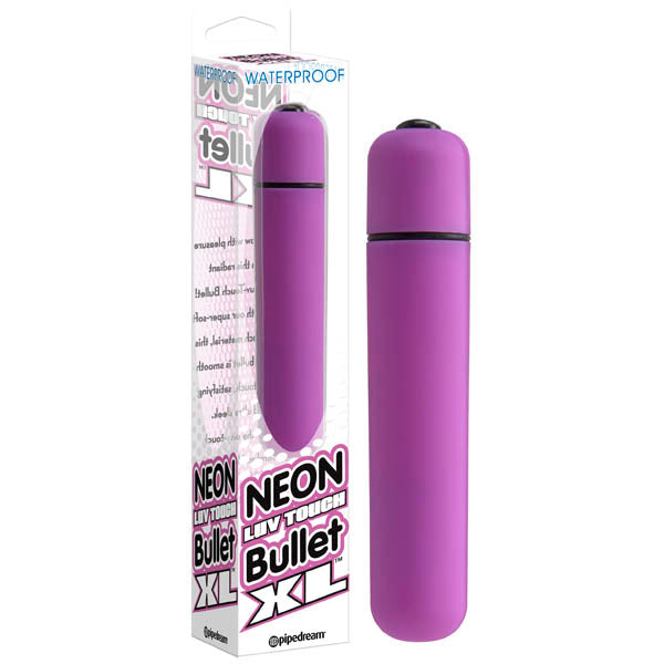 Neon Luv Touch Bullet Xl - Purple 8.3 cm (3.25'') Bullet - Naughty by Nature Adult Store