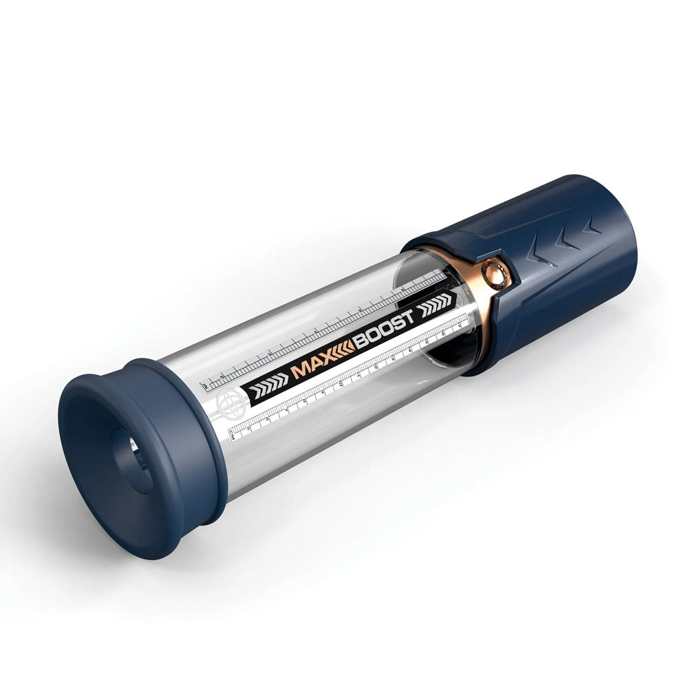 Pump Worx Max Boost  - Blue Penis Pump