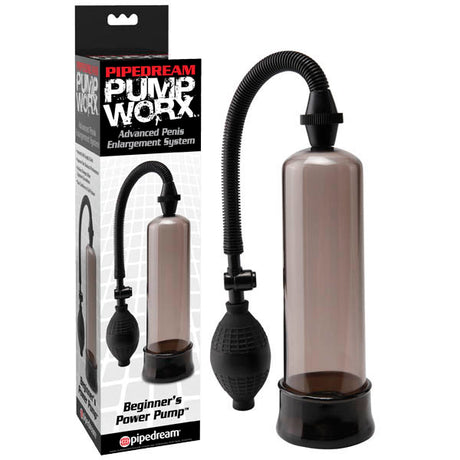 Pump Worx Beginner's Power Pump - Smoke Penis Pump - Naughty by Nature Adult Store
