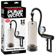 Pump Worx Pistol-Grip Power Pump - Black Penis Pump with Gauge - Naughty by Nature Adult Store