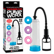 Pump Worx Cock Trainer Pump System - Clear Penis Pump with 3 Sleeves - Naughty by Nature Adult Store