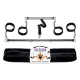 Fetish Fantasy Series Spread 'em Bar & Cuff Set - Spreader Set - Naughty by Nature Adult Store
