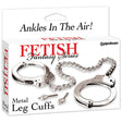 Fetish Fantasy Series Metal Leg Cuffs - Metal Restraints - Naughty by Nature Adult Store