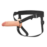 FX Elite 6'' Silicone Hollow Strap-On - Flesh 15.2 cm - Naughty by Nature Adult Store