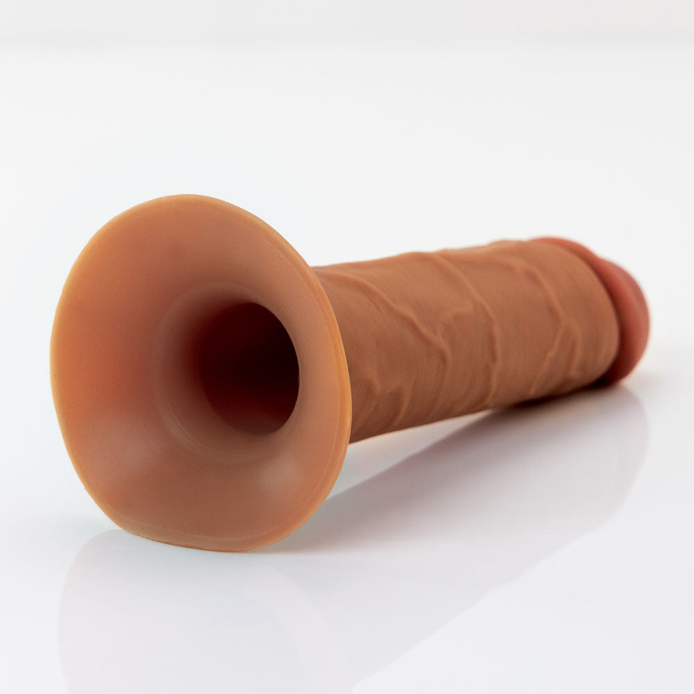 FX Elite 6'' Silicone Hollow Strap-On - Tan 15.2 cm - Naughty by Nature Adult Store