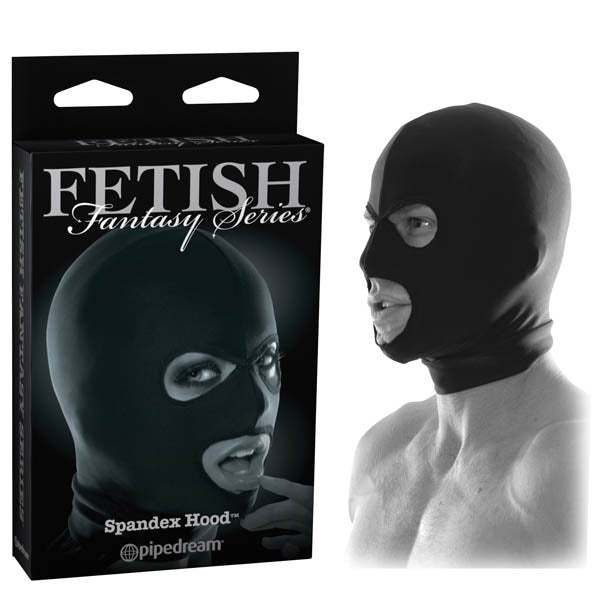 Fetish Fantasy Series Limited Edition Spandex Hood - Black Bondage Hood - Naughty by Nature Adult Store