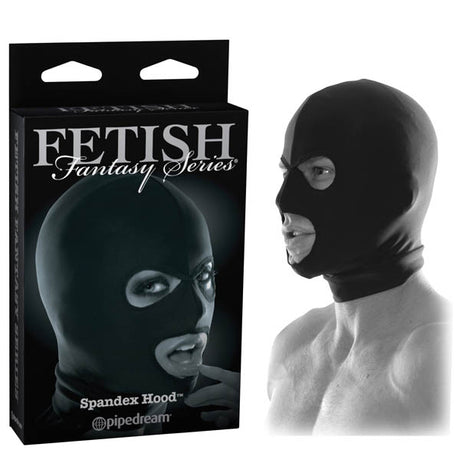 Fetish Fantasy Series Limited Edition Spandex Hood - Black Bondage Hood - Naughty by Nature Adult Store