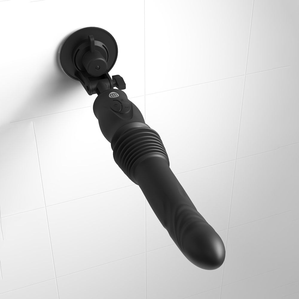 FFS Ultimate Silicone Thruster - Black - USB Rechargeable Vibrator - Naughty by Nature Adult Store