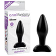 Anal Fantasy Collection Small Silicone Plug - Black 9.1 cm (3.5'') Butt Plug - Naughty by Nature Adult Store