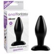 Anal Fantasy Collection Medium Silicone Plug - Black 11 cm (4.25'') Butt Plug - Naughty by Nature Adult Store