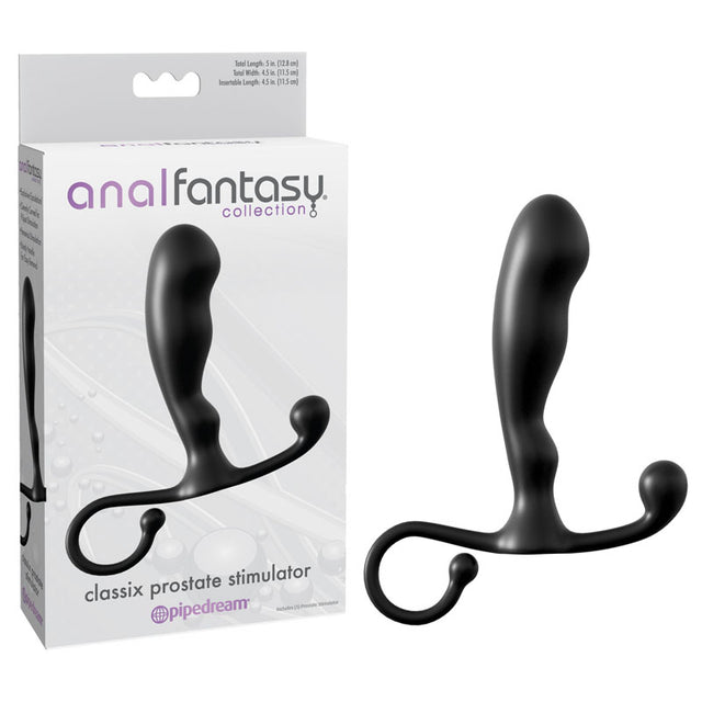 Anal Fantasy Collection Classix Prostate Stimulator - Black 10.1 cm (4'') - Naughty by Nature Adult Store