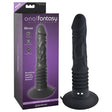 Anal Fantasy Elite Vibrating Ass Fucker - Black 30.5 cm (12'') USB Rechargeable Anal Vibrator - Naughty by Nature Adult Store