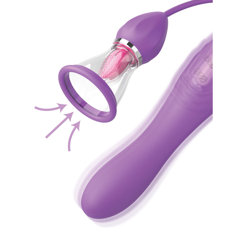 Fantasy For Her Her Ultimate Pleasure Max - Vibrator with Flicking Stimulator