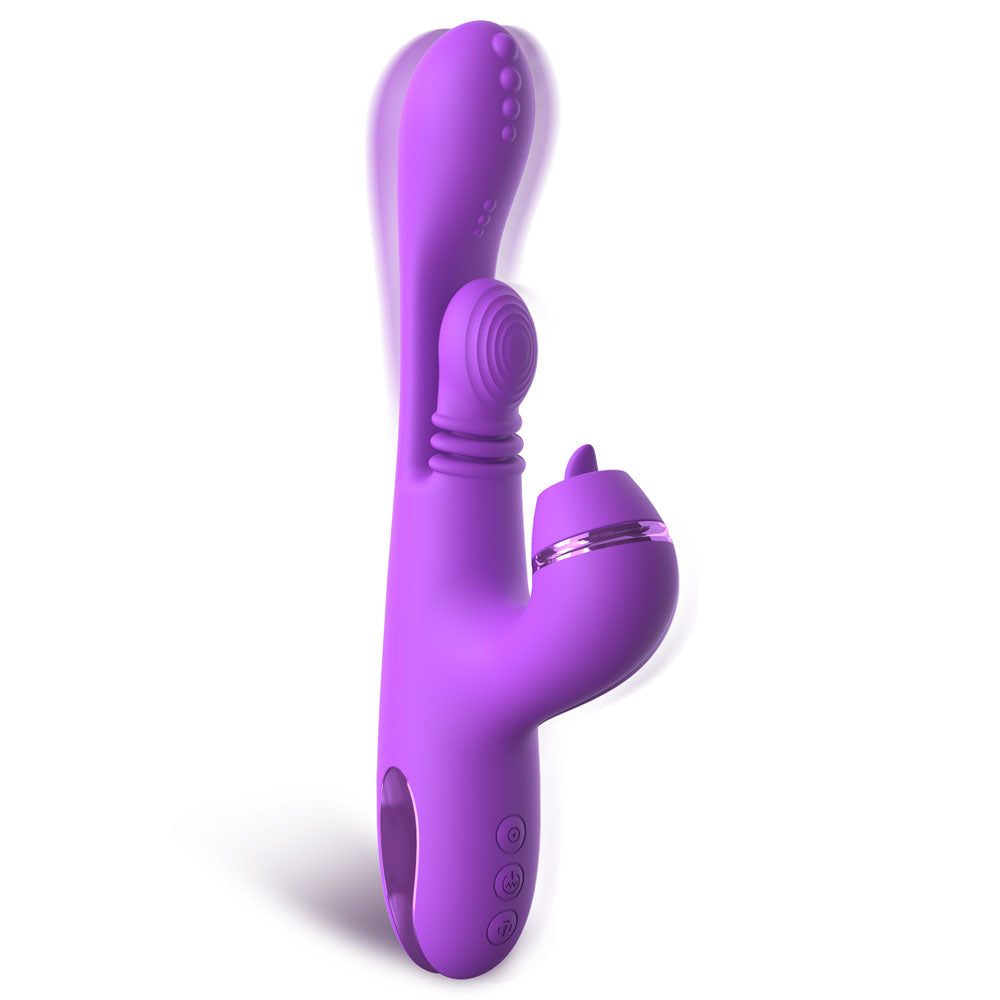 Fantasy For Her IntiMotion Pulse Pro - Swirling & Flicking Rabbit Vibrator