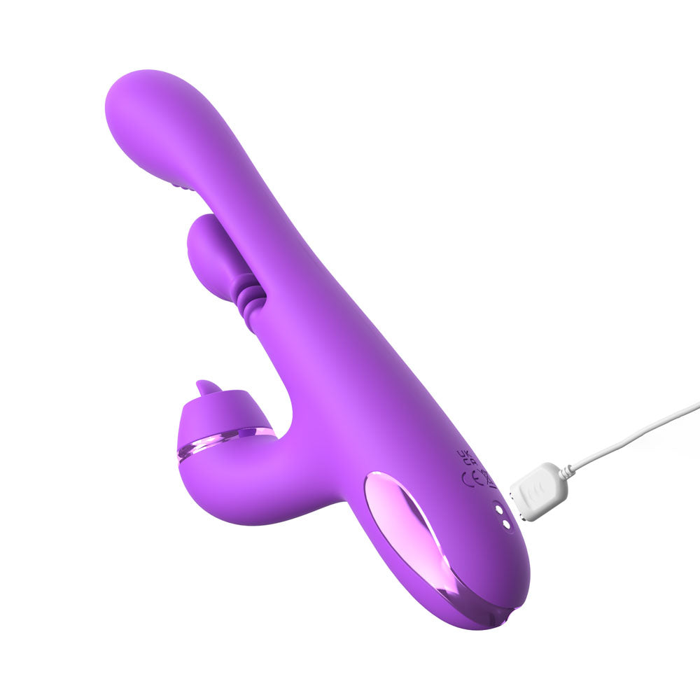 Fantasy For Her IntiMotion Pulse Pro - Swirling & Flicking Rabbit Vibrator