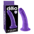 Dillio 6'' Slim - Purple 15.2 cm Dong - Naughty by Nature Adult Store