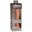 King Cock Elite 8'' Dual Density Cock - Tan - Tan 20.3 cm Dong - Naughty by Nature Adult Store
