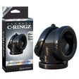 Fantasy C-ringz Rock Hard Cock Pipe - Black Cock & Ball Rings - Naughty by Nature Adult Store
