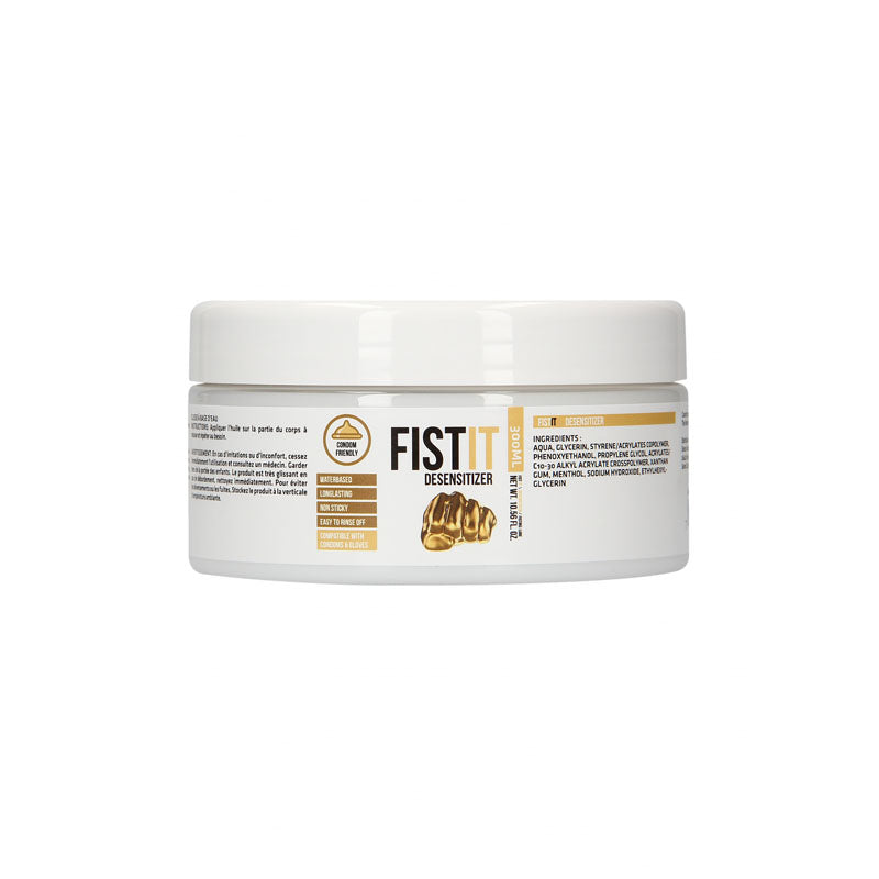 PHARMQUESTS Fist-It Numbing - 300 ml - Water Based Numbing Lubricant - 300 ml Tub - Naughty by Nature Adult Store