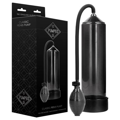 Pumped Classic Penis Pump - Black Penis Pump - Naughty by Nature Adult Store