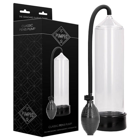 Pumped Classic Penis Pump - Clear Penis Pump - Naughty by Nature Adult Store