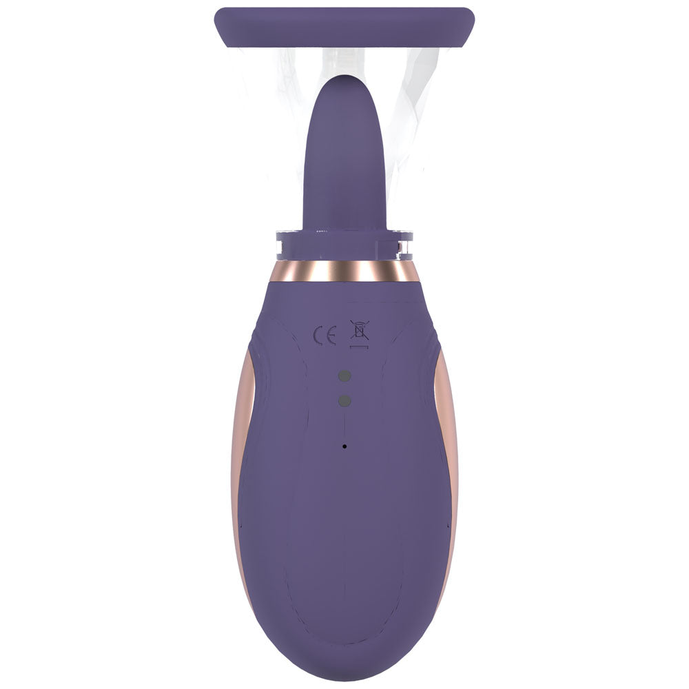 PUMPED Enhance Auto Vulva & Brest Pump - Purple - Purple USB Rechargeable Ladies Pump - Naughty by Nature Adult Store