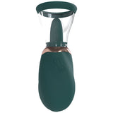 PUMPED Boost Auto Vulva & Brest Pump - Green - Green USB Rechargeable Ladies Pump - Naughty by Nature Adult Store