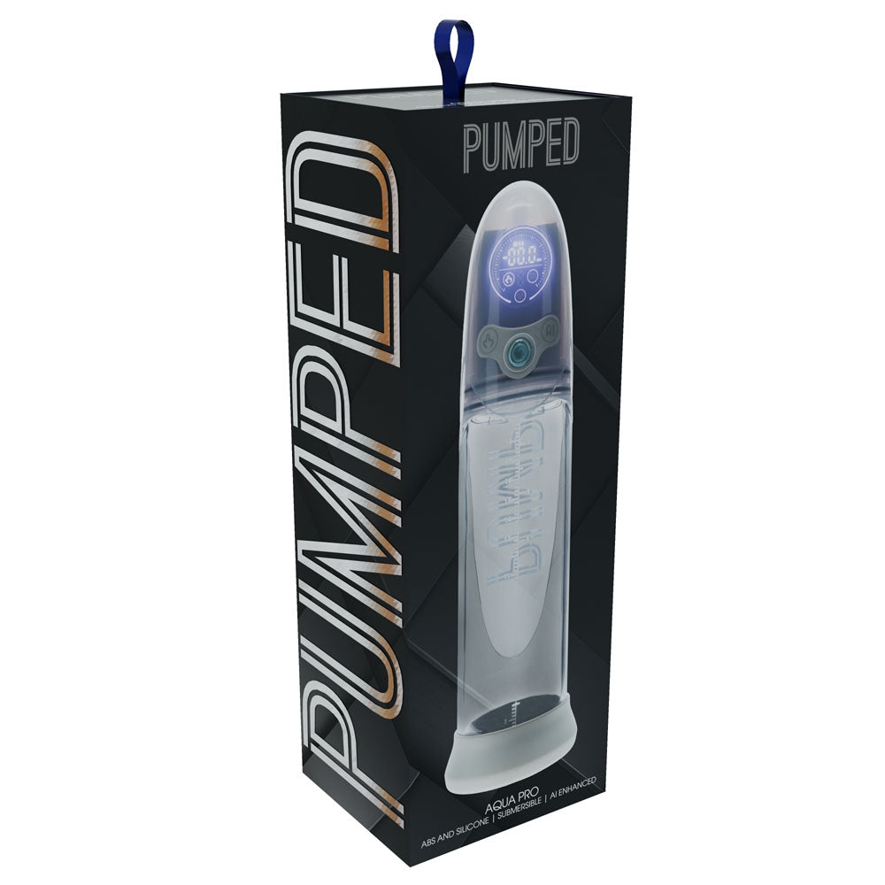 PUMPED Aqua-Pro Auto Pump - AI-Enabled Submersible Auto Penis Pump