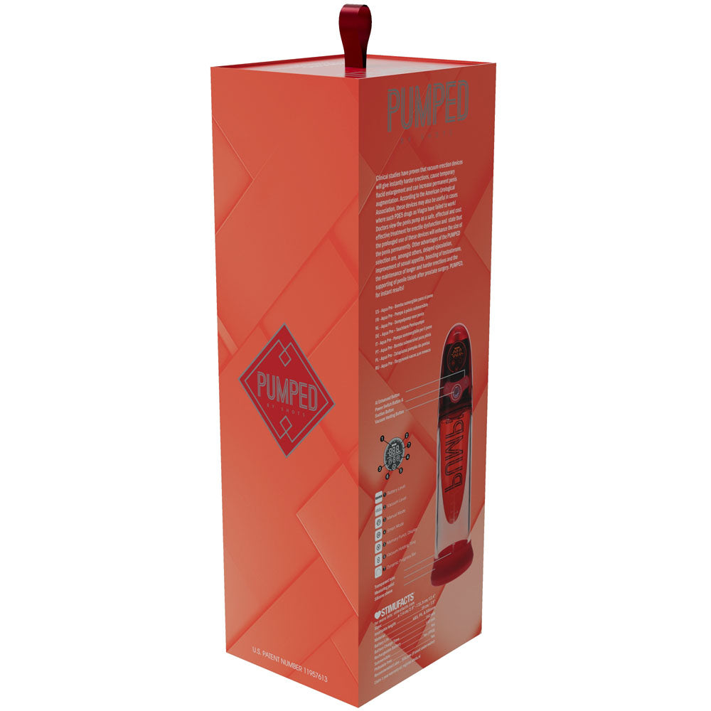 PUMPED Aqua-Pro Auto Pump - Red