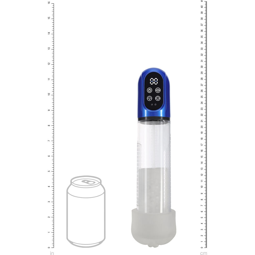 PUMPED Engage Automatic Penis Pump - Blue