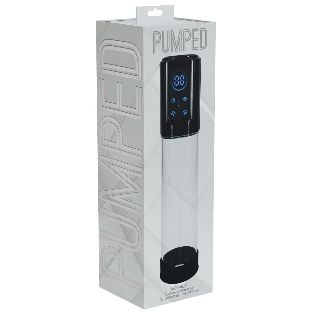 PUMPED MegaLift Automatic Penis Pump - Black
