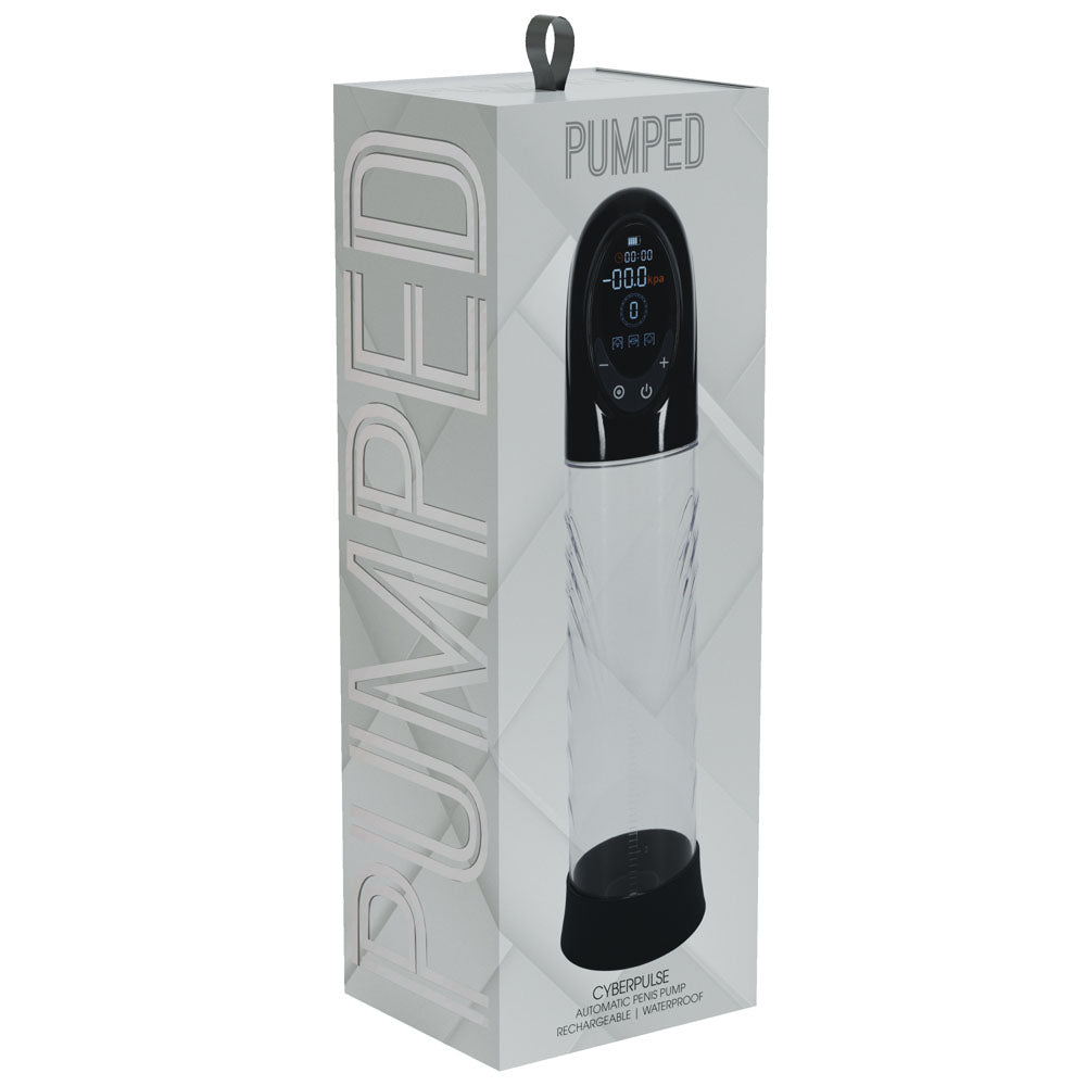 PUMPED CyberPulse Automatic Penis Pump - Black