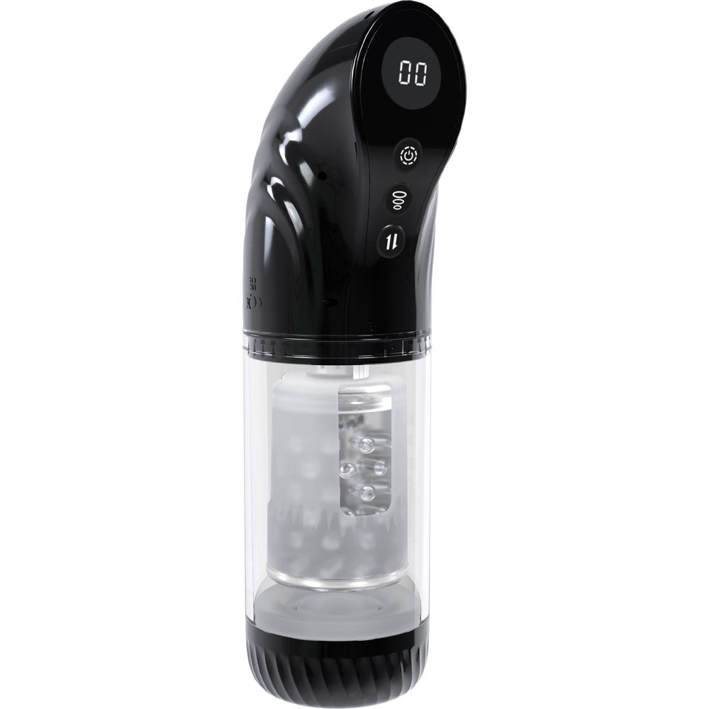 PUMPED Strokemate - Sucking Rotating and Thrusting Auto Masturbator