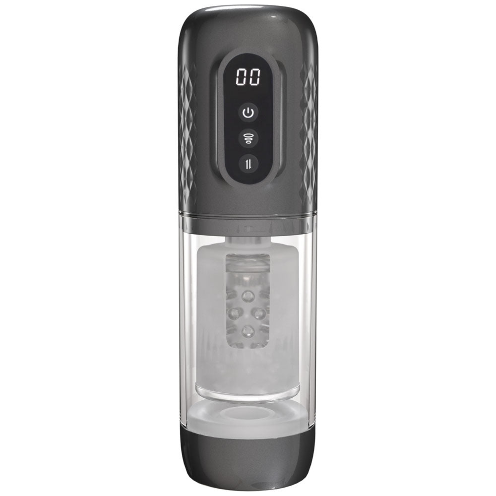 PUMPED Vortex - Sucking Rotating and Thrusting Auto Masturbator