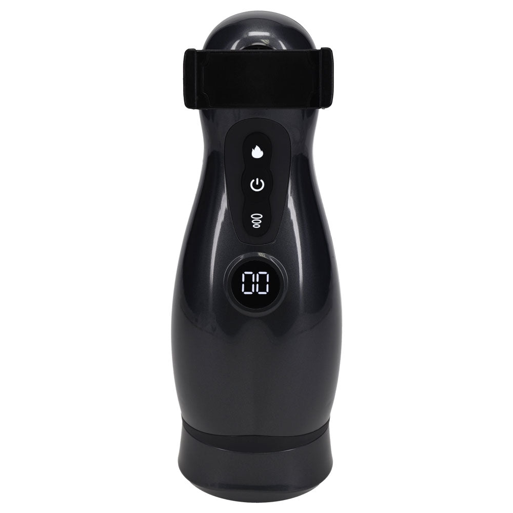 PUMPED Virtuo - Rechargeable Sucking And Vibrating Auto Masturbator