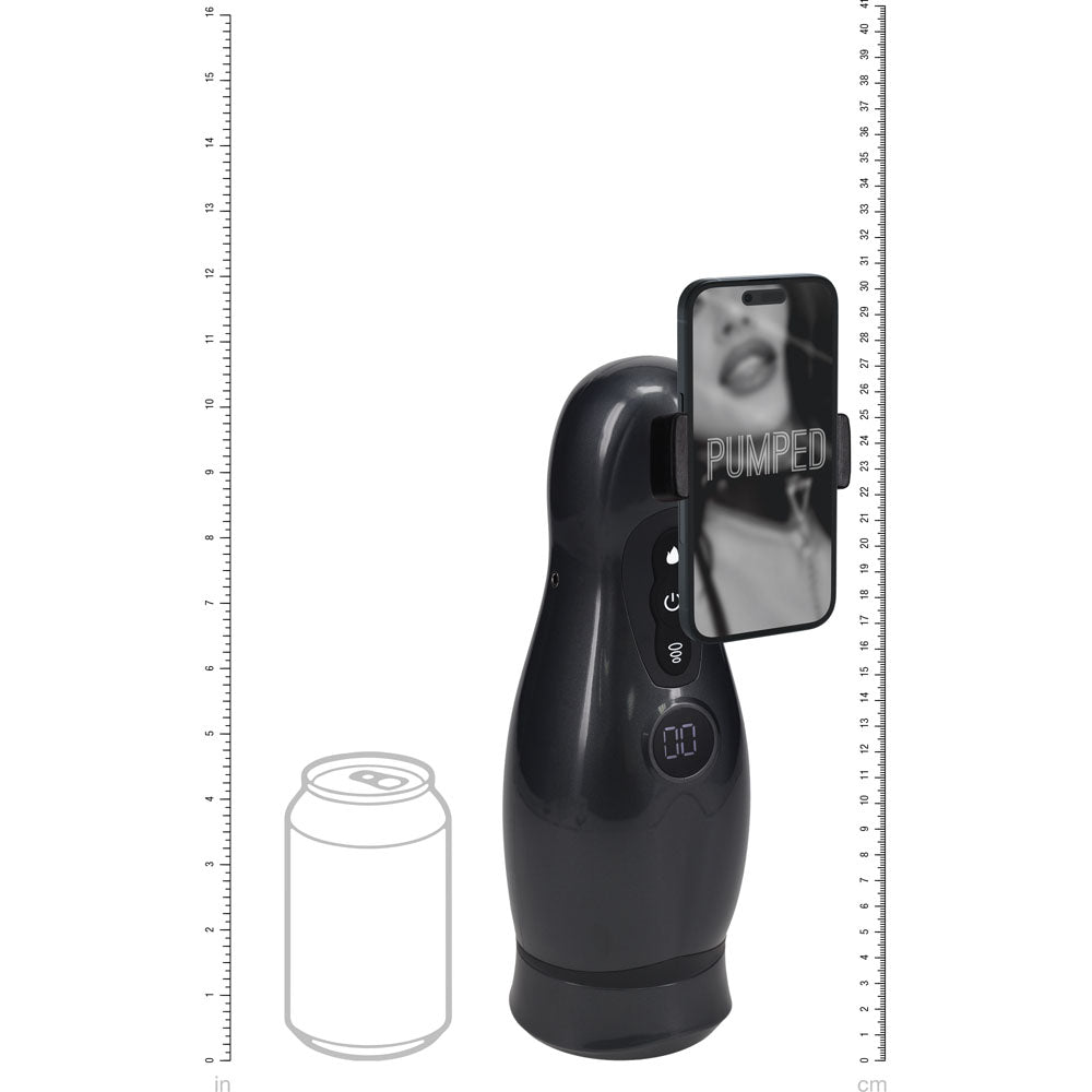 PUMPED Virtuo - Rechargeable Sucking And Vibrating Auto Masturbator