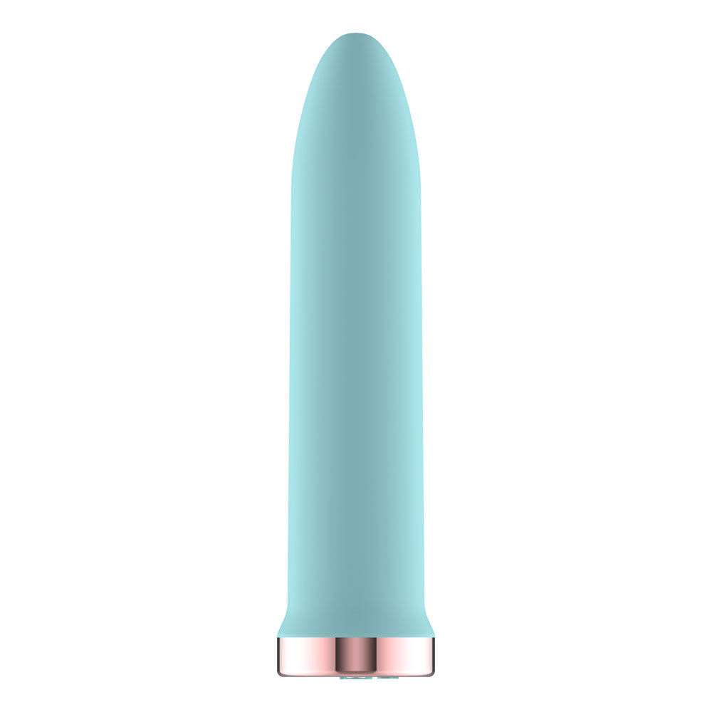 Passion Play Rechargeable Vibrating Bullet - Blue