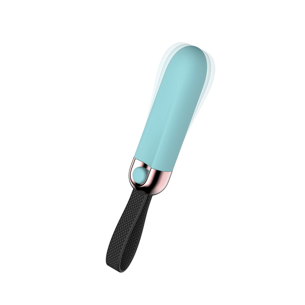 Passion Play USB Rechargeable Vibrating Bullet Blue 8.5 Cm