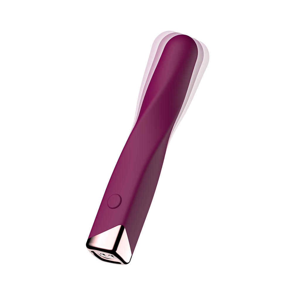 Passion Play USB Rechargeable Vibrating Bullet Purple 12 Centimeters