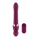 Passion Play Strapless Dildo Remote Controller Purple 25 cm