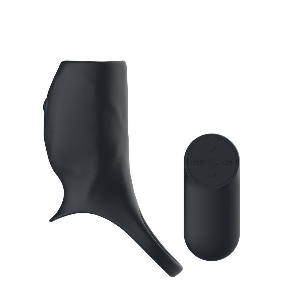 Passion Play Vibrating Cock Ring Sleeve With Wireless Remote