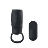 Passion Play Vibrating Cock Ring Sleeve With Wireless Remote
