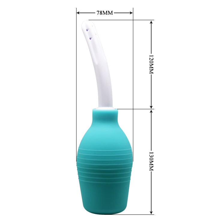 MR PLAY Anal Douche - Aqua/White - 310 ml Capacity
