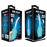 MR PLAY Anal Douche - Aqua/White - 310 ml Capacity