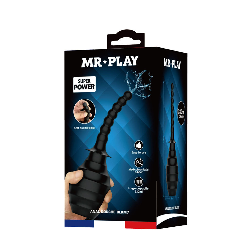 MR PLAY Anal Douche M7 - Black