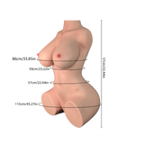 Quinn Big Boobs Silicone Sex Doll Torso